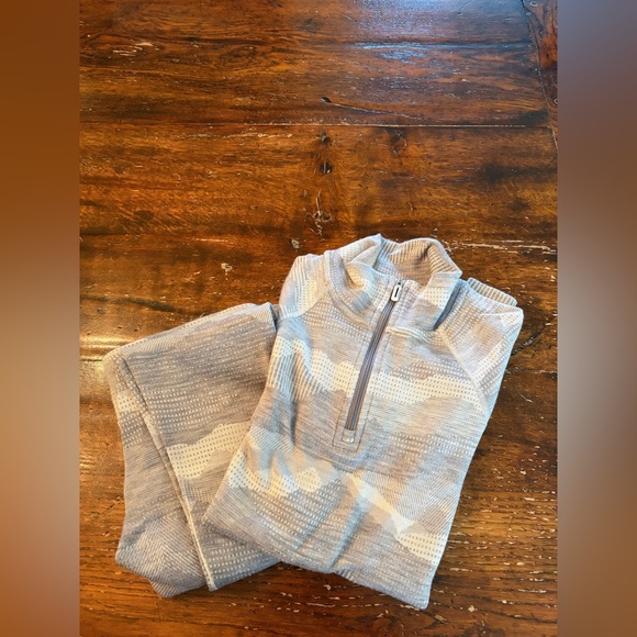 SMARTWOOL THERMAL SET WOMEN LIGHT GREY CAMOUFLAGE - Picture 3 of 15